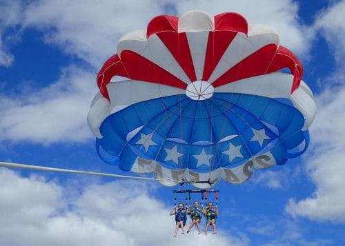 Parasail Flight at Madeira Beach