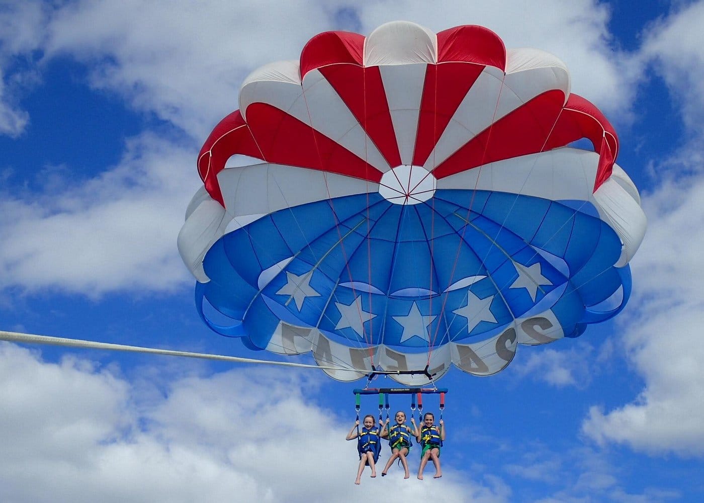 Parasail Flight at Madeira Beach