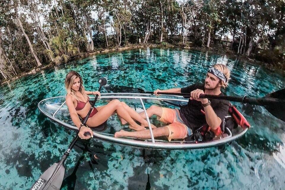 Three Sisters Springs and Manatee Clear Kayak Tours