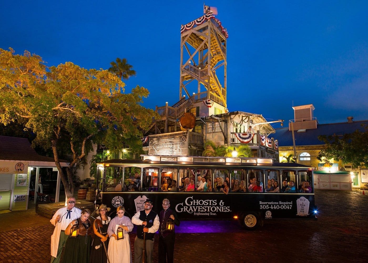 Key West Ghosts and Gravestones Trolley Tour-2