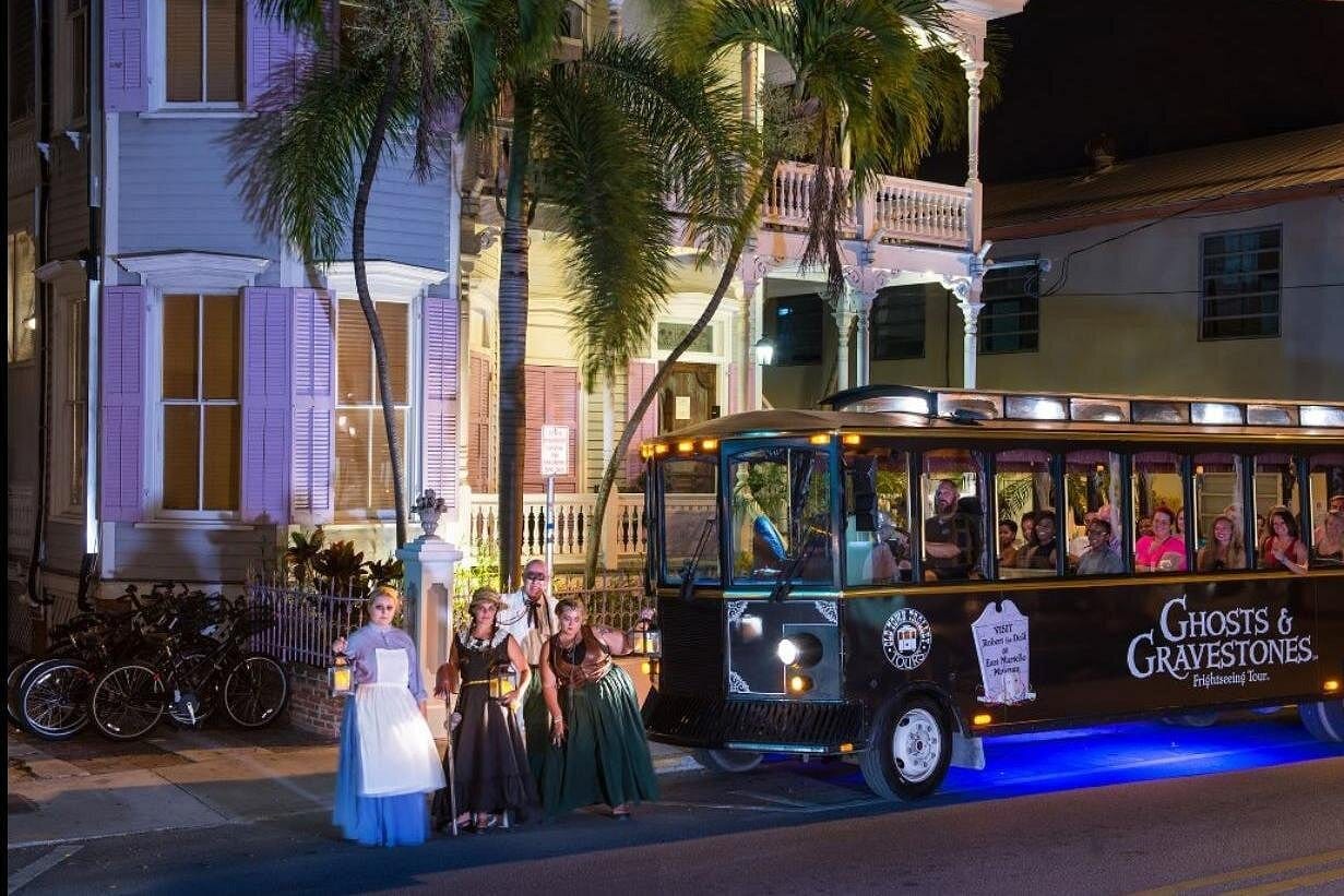 Key West Ghosts and Gravestones Trolley Tour-3