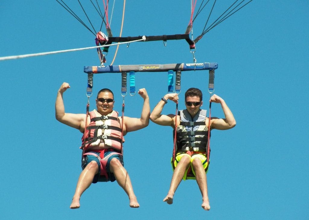 Parasailing Adventure on Fort Myers Beach