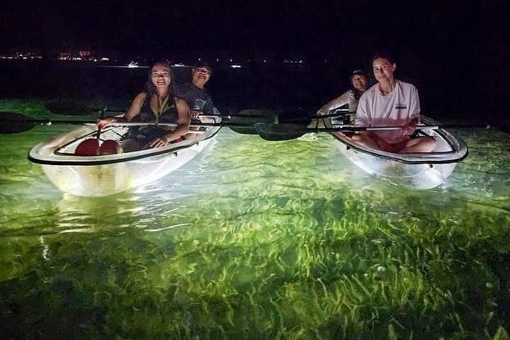 Siesta Key, FL - Clear Kayak LED Night Glass Bottom Tour-3