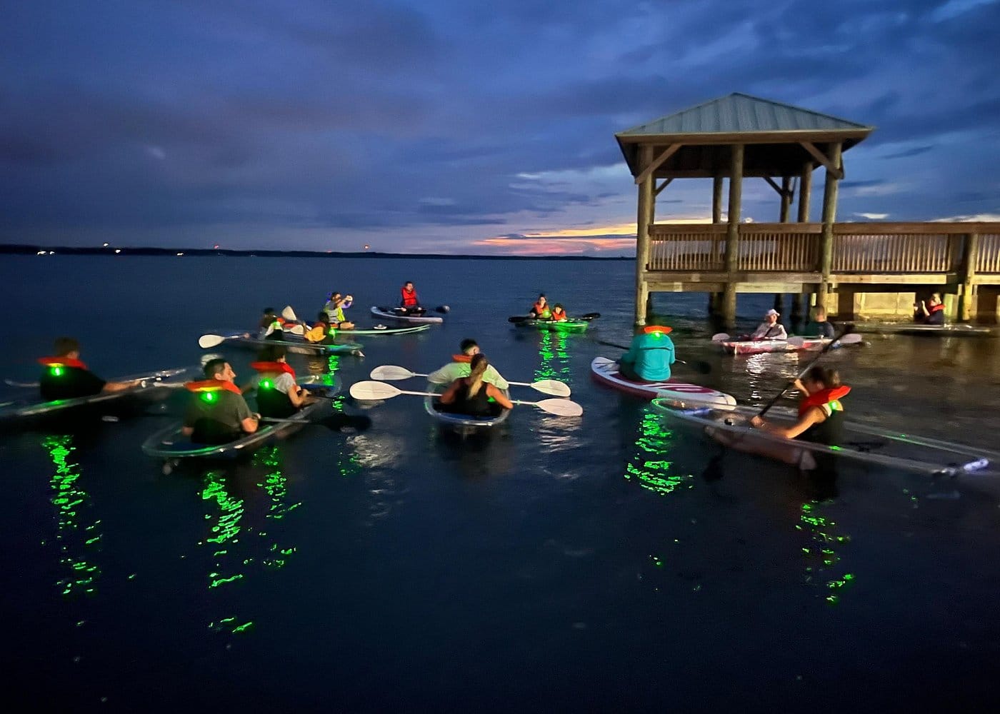 Comb Jelly Bioluminescence Clear Kayak Glow Tour-2 Comb Jelly Bioluminescence Clear Kayak Glow Tour-2