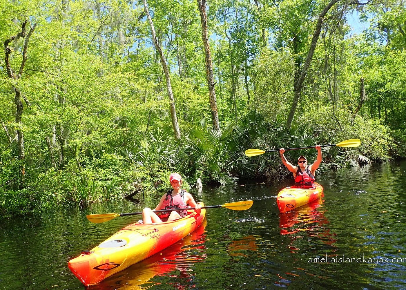Self Guided Family Friendly Kayak Rental Experience Old Florida