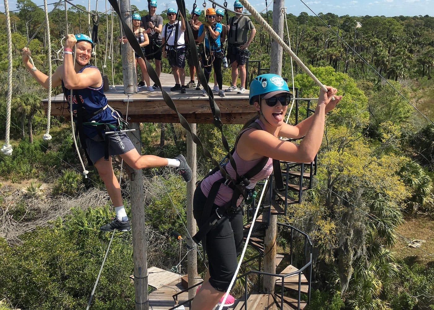 Zip Line Adventure over Tampa Bay-2 Zip Line Adventure over Tampa Bay-2