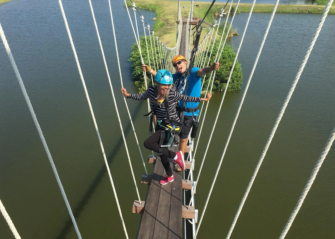 Zip Line Adventure over Tampa Bay
