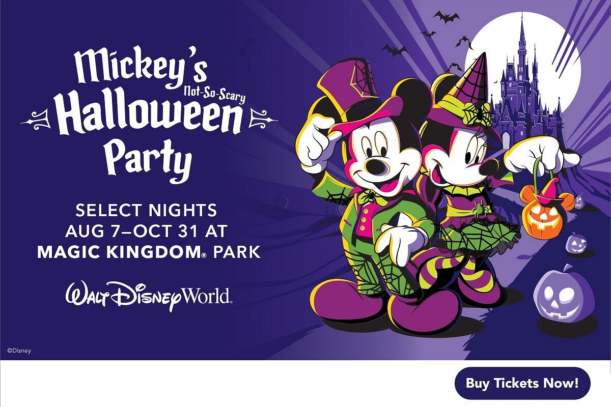 mickey's not so scary halloween party at magic kingdom in orlando